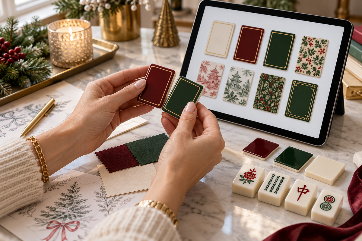 Planning a Custom Mahjong Gift for Christmas? Start Here