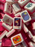 Heirloom Rose American Mahjong Set