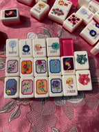 Heirloom Rose American Mahjong Set