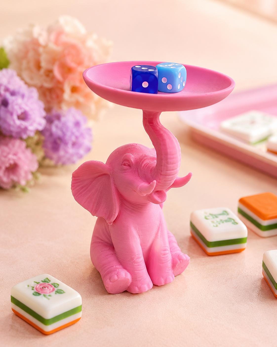 Mahjong Dice Tray