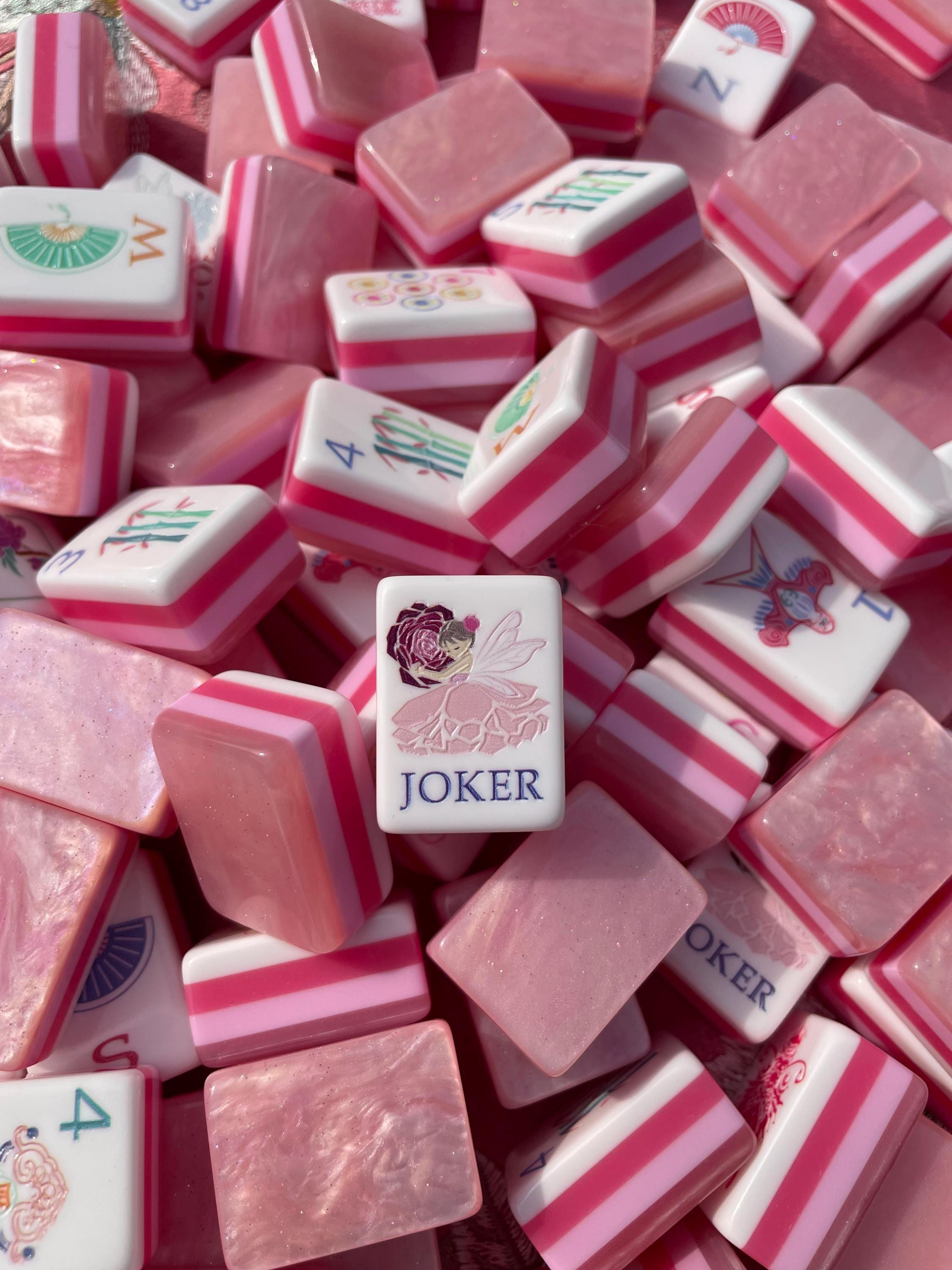 Pearl Bloom American Mahjong Set