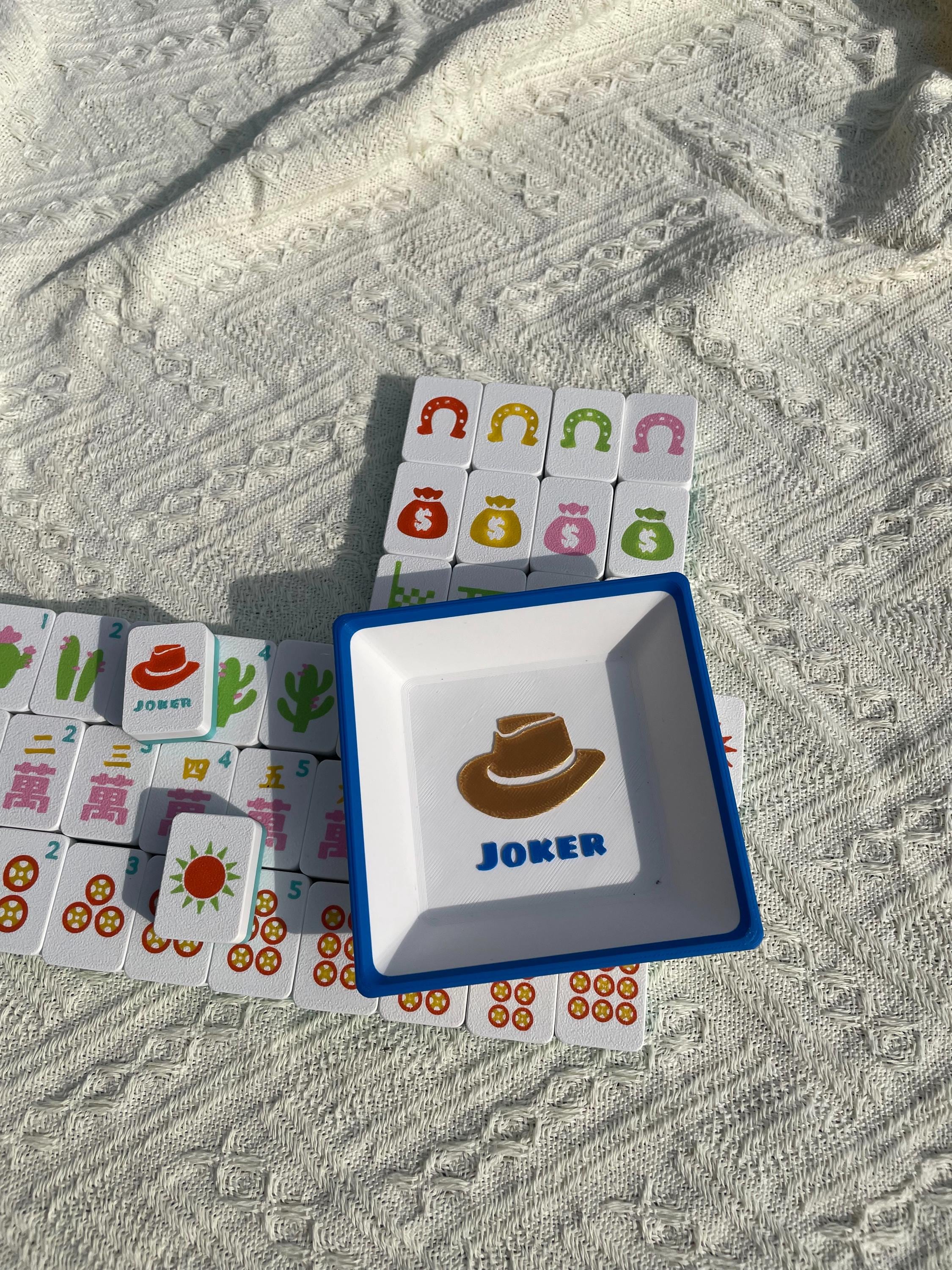 Wild West Floating American Mahjong Set