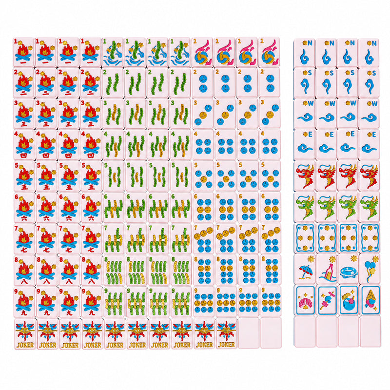 Summer Beach Floating Mahjong – Opus Mahjong floating American mahjong set