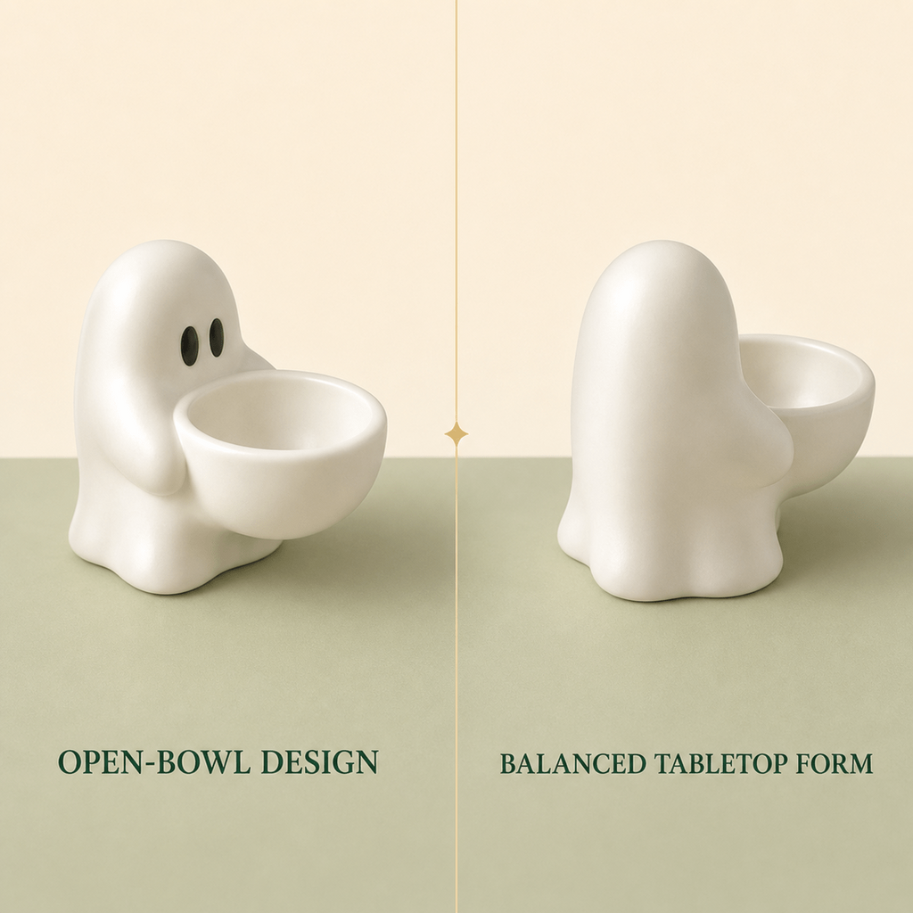 Cute Ghost Mahjong Dice Holder – American Mah Jongg Accessory