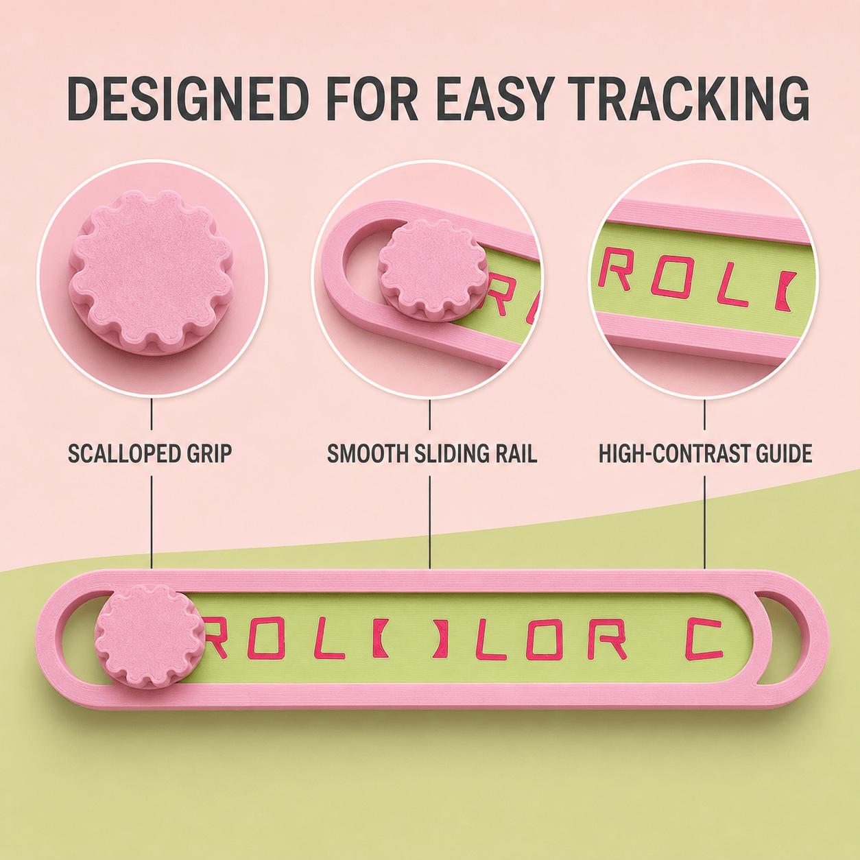American Mahjong Charleston Tracker with Round Slider
