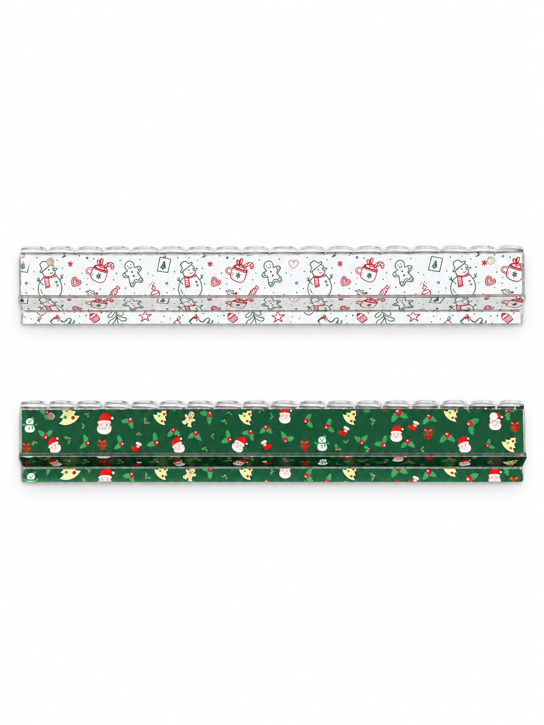 Christmas Acrylic Mahjong Rack & Pusher