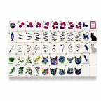 Artist-Designed American Mahjong Set - Inspied by rescue cat
