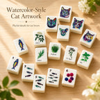 Artist-Designed American Mahjong Set - Inspied by rescue cat