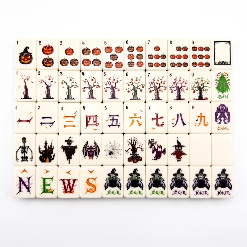 Halloween American Mahjong Set | Spooky Hollow | Opus