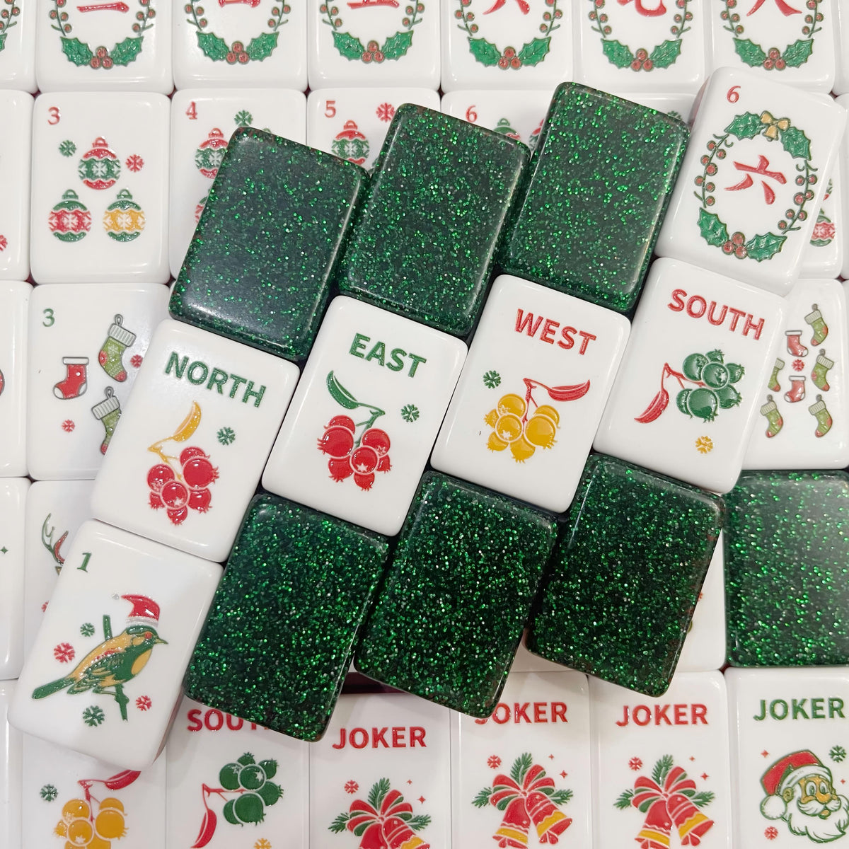 Merry & Bright American Mahjong Set