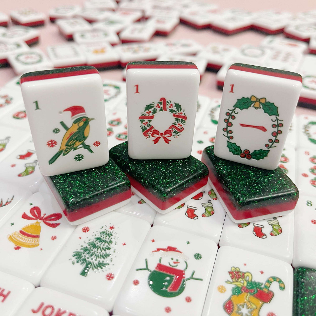 Merry & Bright American Mahjong Set