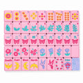 Floral Butterfly Floating Mahjong – Opus Mahjong floating American mahjong set