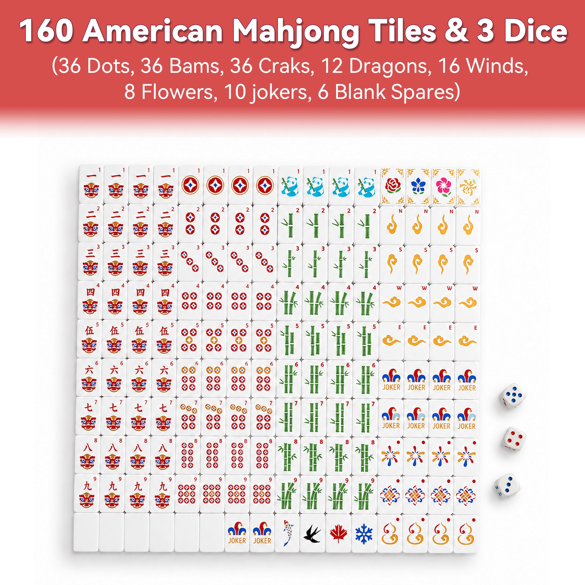 Floating Classic Mahjong – Opus Mahjong floating American mahjong set