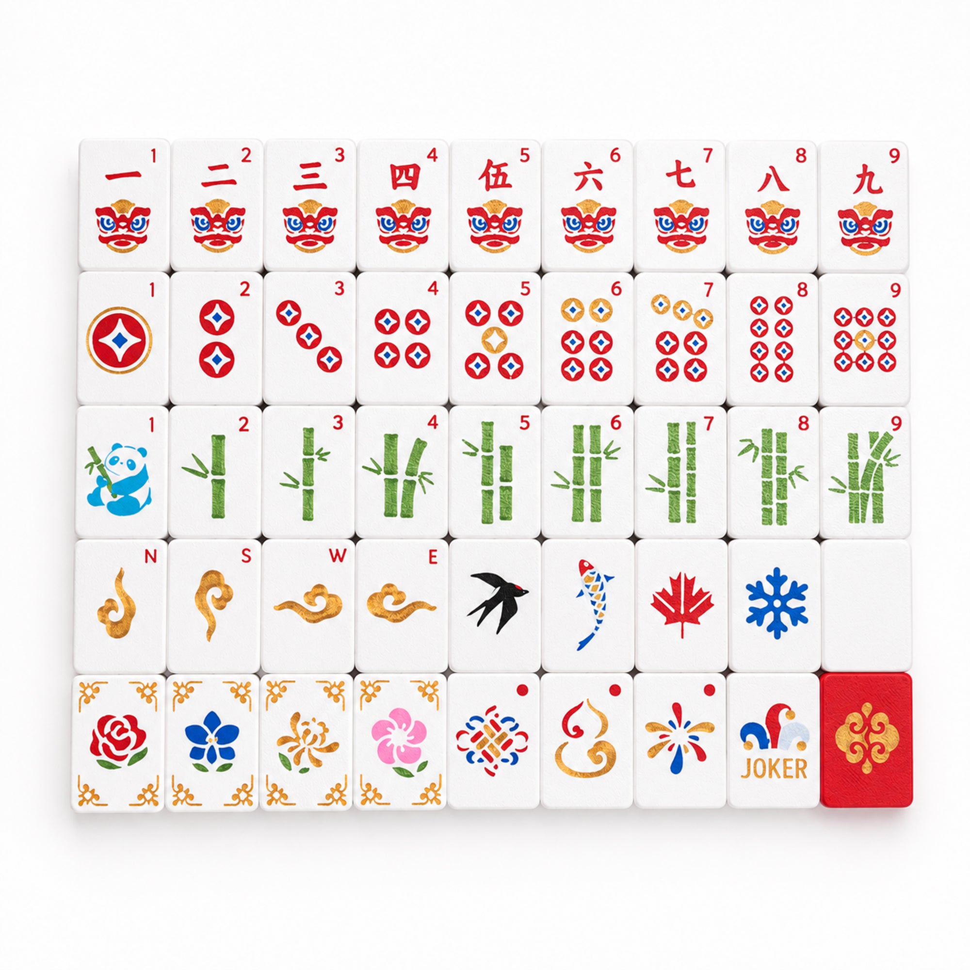 Floating Classic Mahjong – Opus Mahjong floating American mahjong set