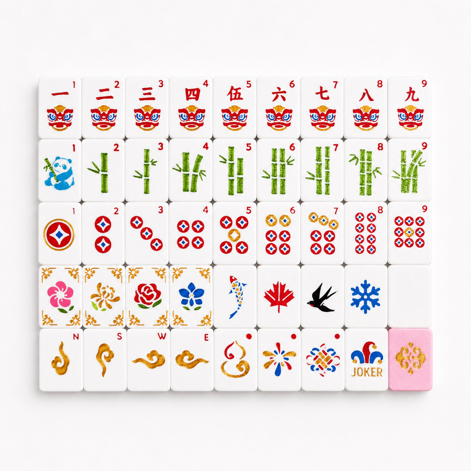 Floating Classic Mahjong – Opus Mahjong floating American mahjong set