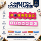 1pc American Mahjong Charleston Tracker, ROLLORC 7-Position Passing Guide, Multiple Colors