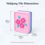 Floral Butterfly Floating Mahjong – Opus Mahjong floating American mahjong set