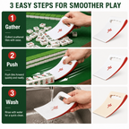 American Mahjong Tile Pusher & Gatherer | Shuffle Helper