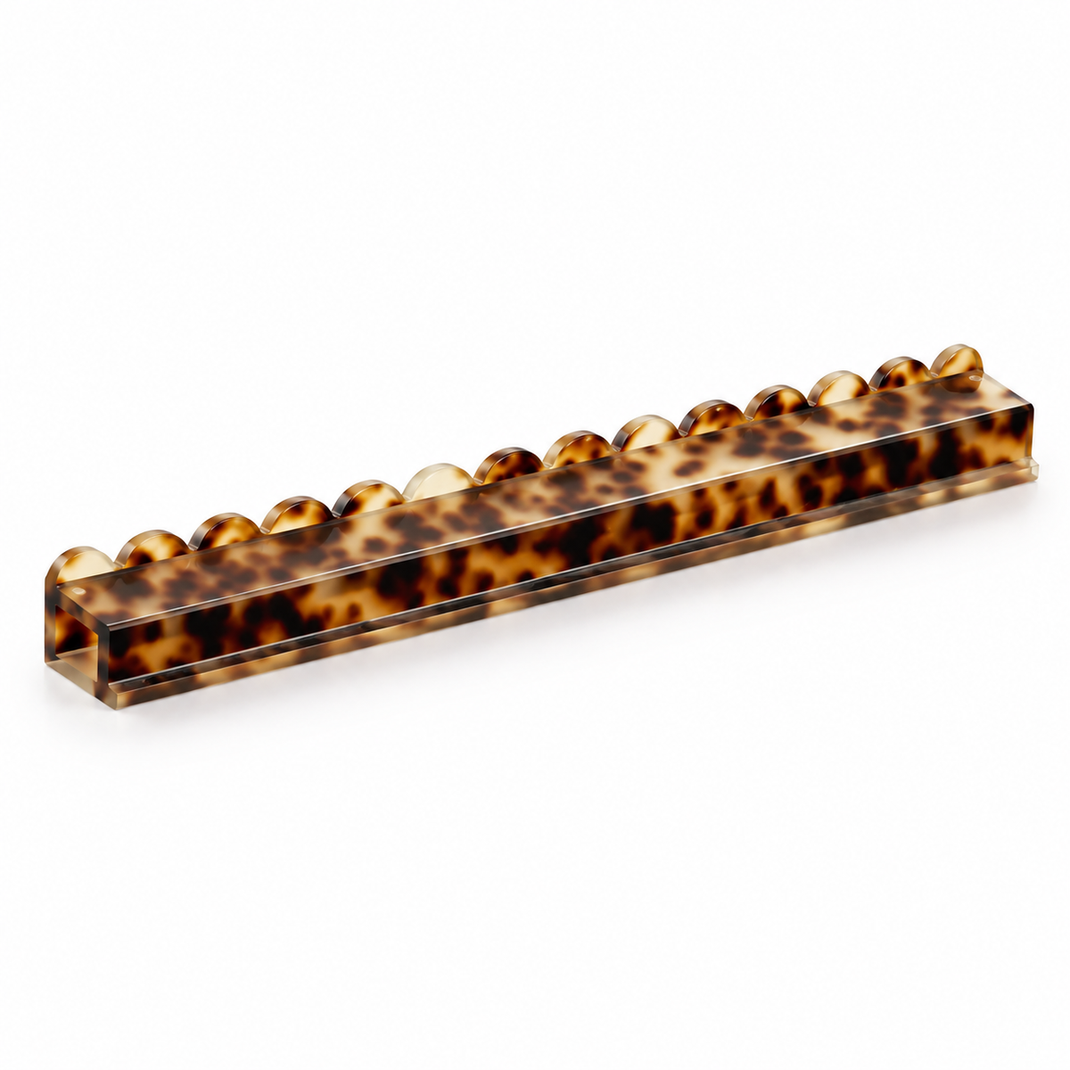 Tortoiseshell Wave Acrylic Mahjong Push Rack