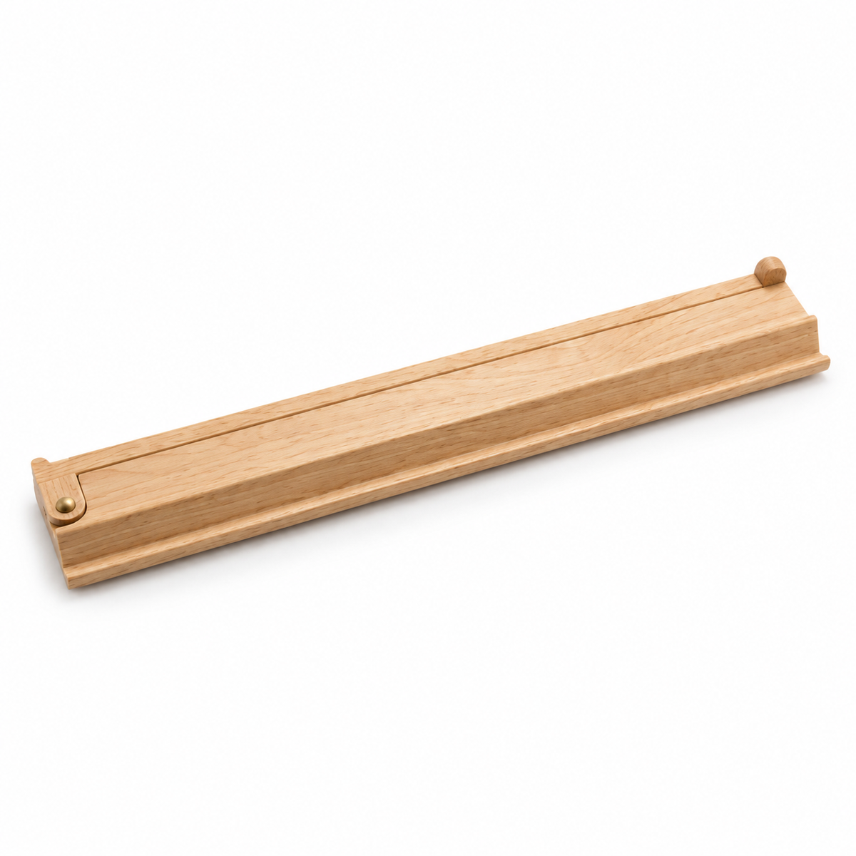 Natural Wood Folding Mahjong Tile Rack