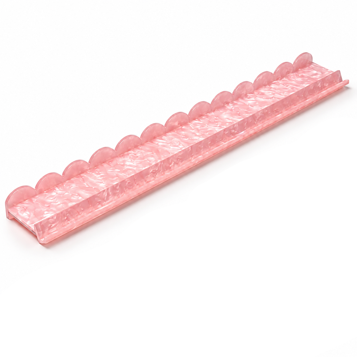 Blush Shell Acrylic Mahjong Push Racks
