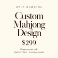 Custom Mahjong Design Service