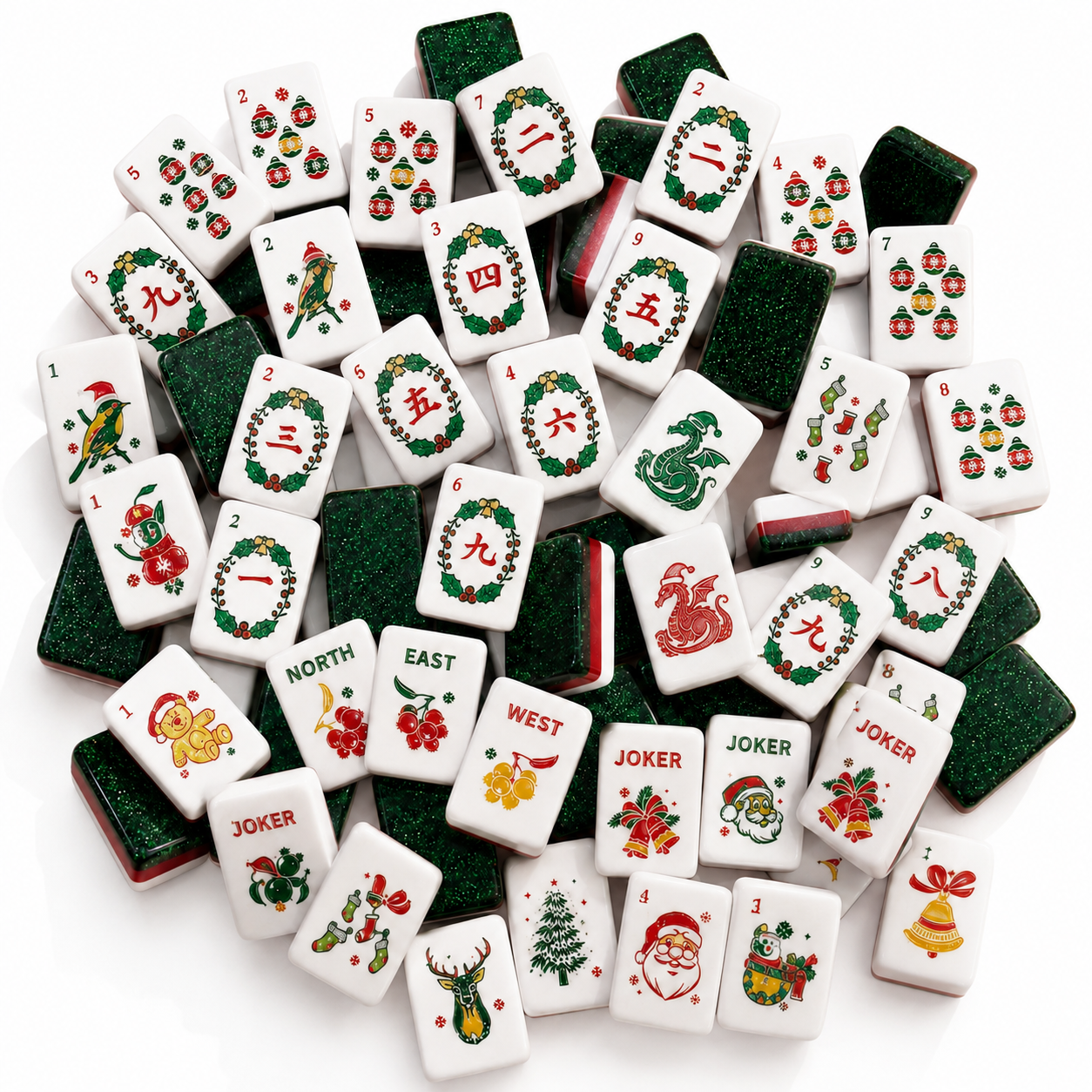 Merry & Bright American Mahjong Set