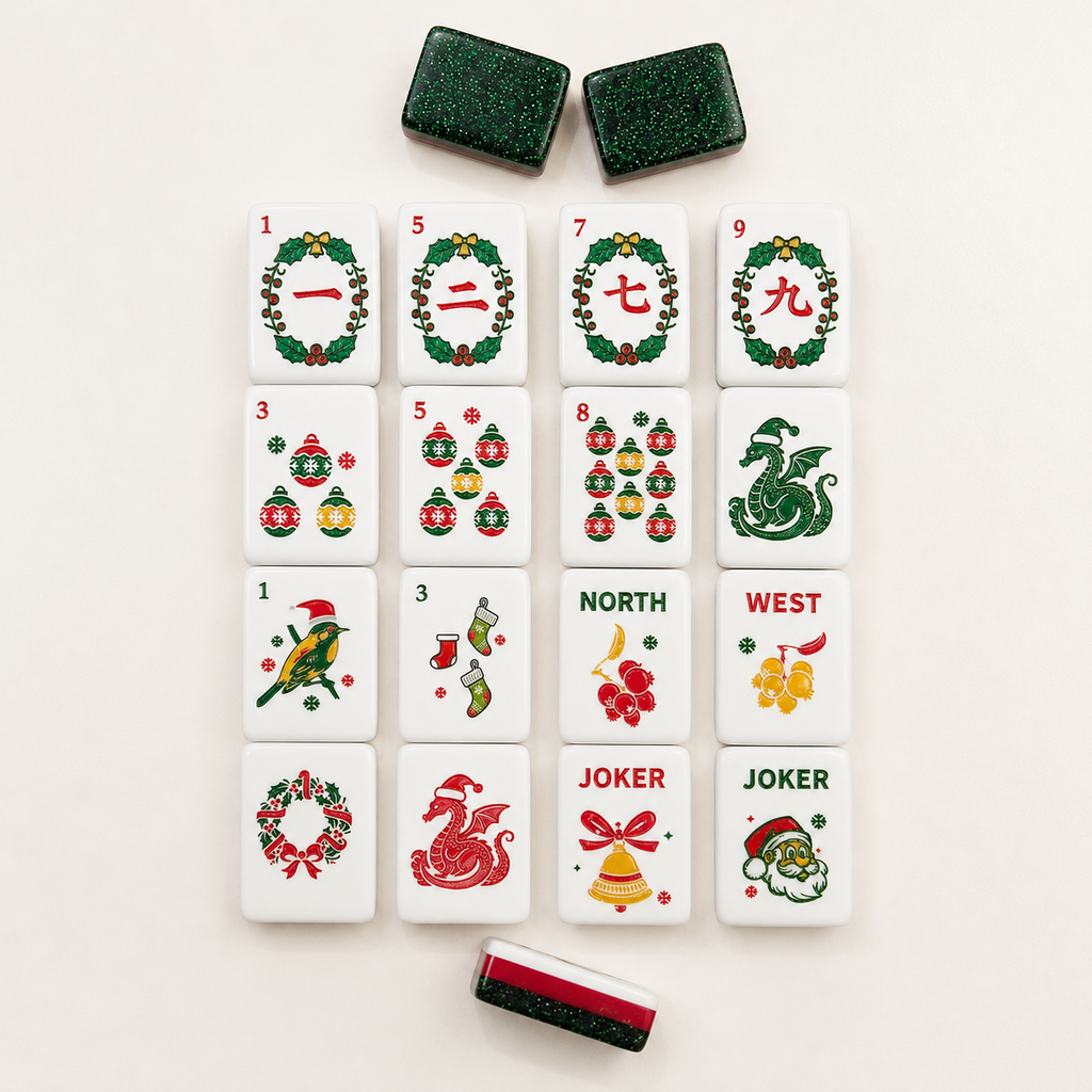 Merry & Bright American Mahjong Set