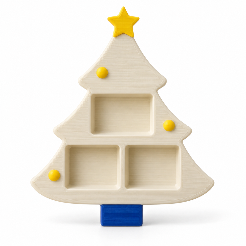 Christmas Charleston Passing Tray