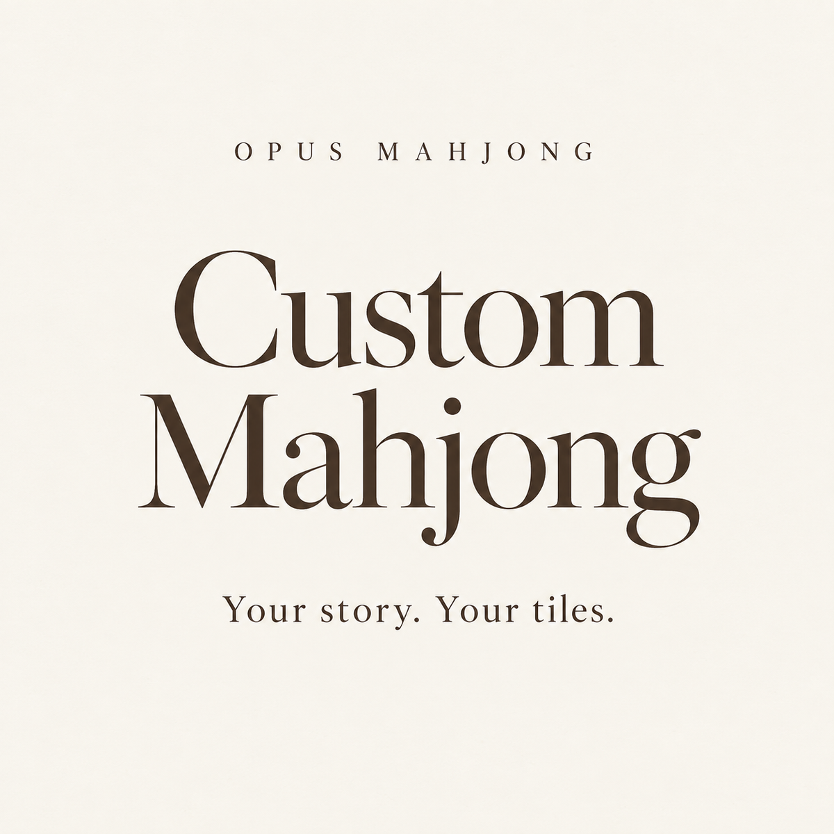Opus Mahjong