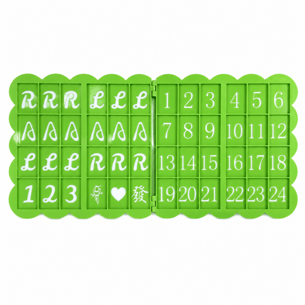 Foldable American Mahjong Solo Practice Board | RAL Guide