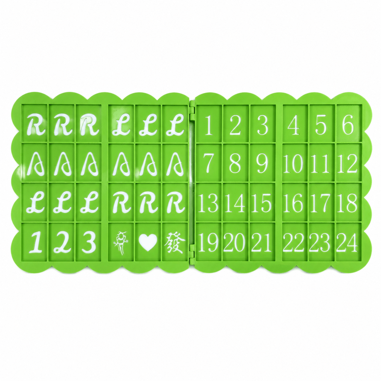 Foldable American Mahjong Solo Practice Board | RAL Guide
