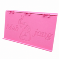 Elephant American Mahjong Card Holder, Foldable Under-Mat Card Stand, 3D Printed Hands-Free Mahjong Table Accessory