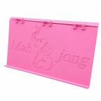 Elephant American Mahjong Card Holder, Foldable Under-Mat Card Stand, 3D Printed Hands-Free Mahjong Table Accessory