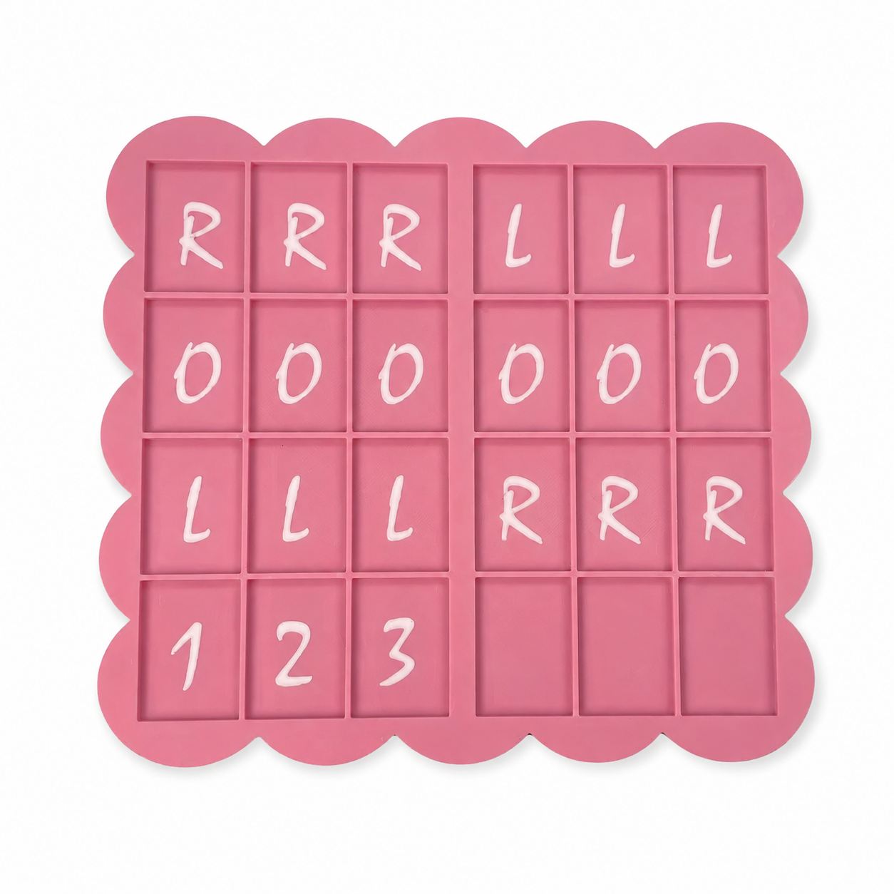 1pc American Mahjong Solo Practice Board + Guide