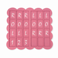 1pc American Mahjong Solo Practice Board + Guide