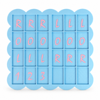 1pc American Mahjong Solo Practice Board + Guide