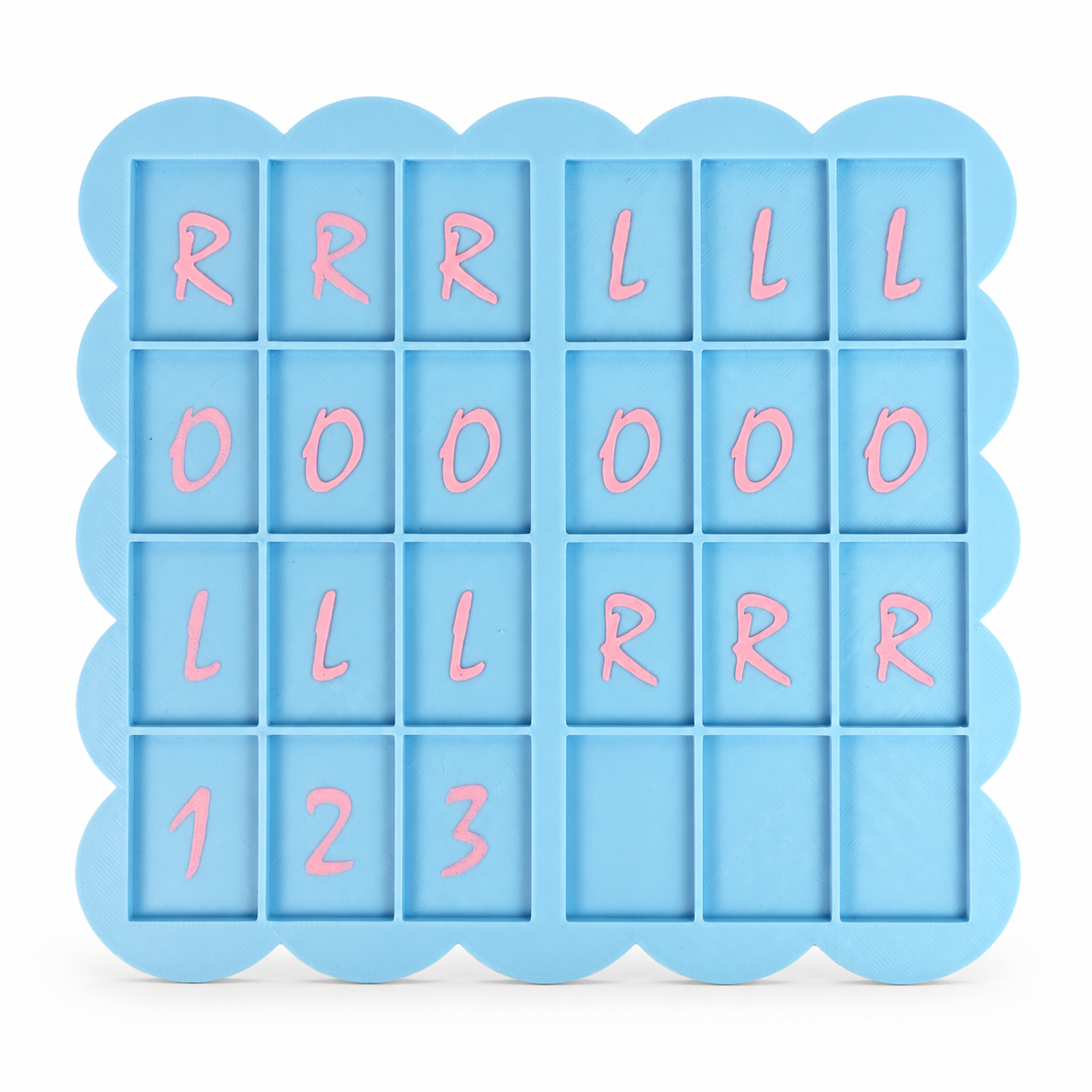1pc American Mahjong Solo Practice Board + Guide