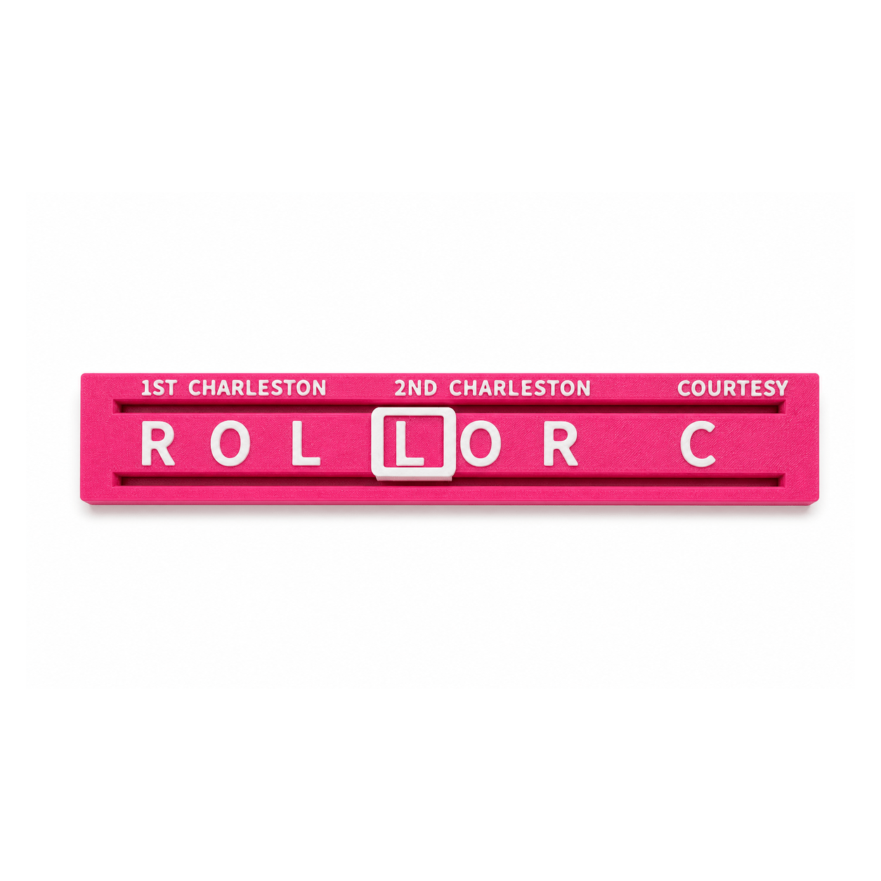 American Mahjong Charleston Tracker with Movable Slider, ROL LOR Passing Guide