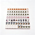 Halloween American Mahjong Set – Pumpkin Ghost Witch Hat Mahjong Tiles