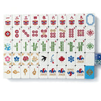 Floating American Mahjong Set | Pool-Friendly 160 Tile Set