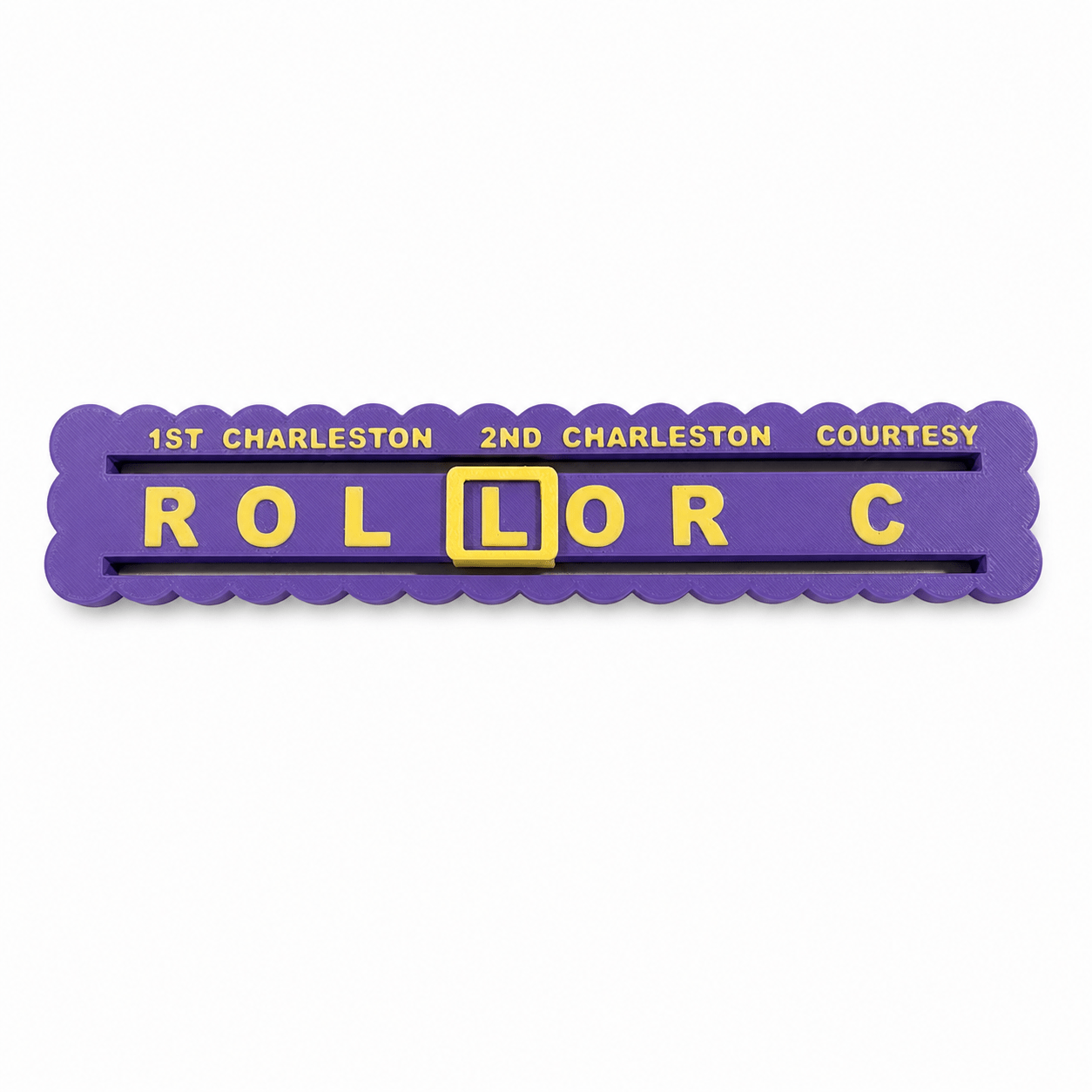 American Mahjong Charleston Tracker with Movable Slider, ROL LOR Passing Guide