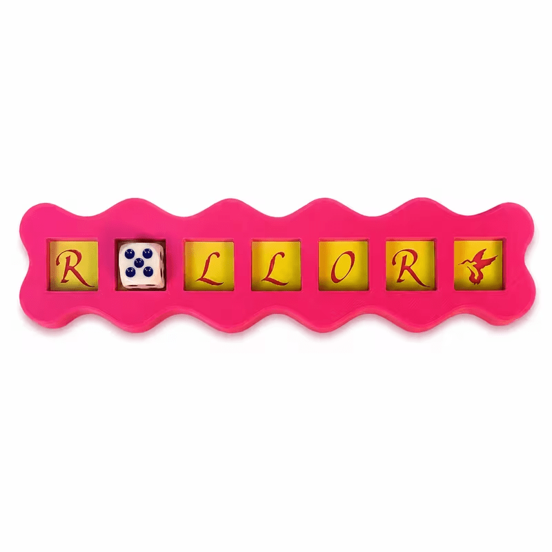 1pc American Mahjong Charleston Tracker, ROLLORC 7-Position Passing Guide, Multiple Colors