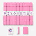 Sea of Flowers Floating American Mahjong Set – 3D Printed Floral Pool Mahjong Tiles for Summer Game Night