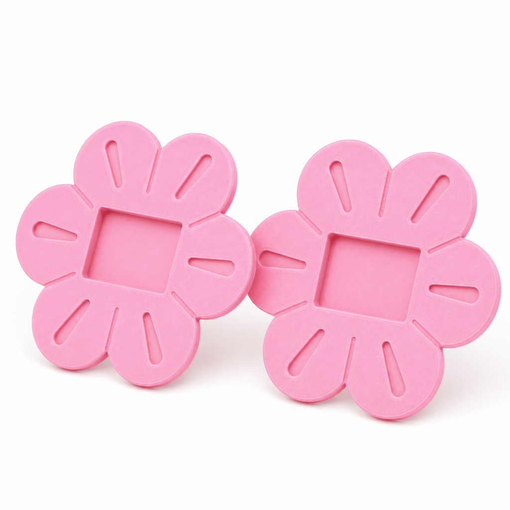 Floral American Mahjong Current Discard Tile Holder – Pink or Purple