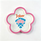 Flower American Mahjong Dice Tray | Floral Joker Dice Holder