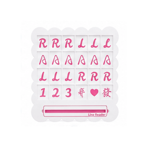 American Mahjong Practice Board with Line Reader | Solo Trainer