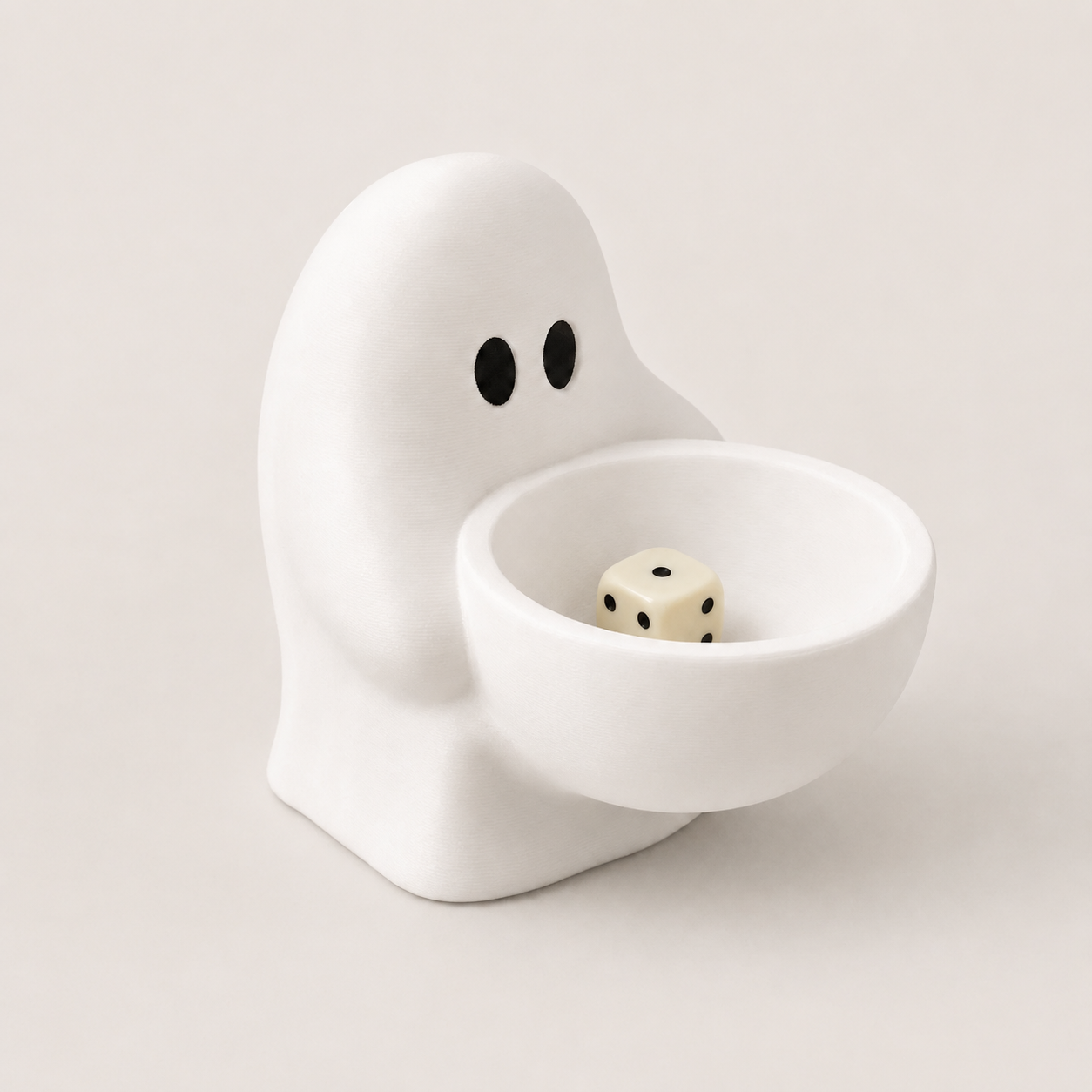 Cute Ghost Mahjong Dice Holder – American Mah Jongg Accessory