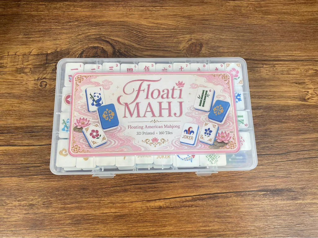 Floating American Mahjong Set | Pool-Friendly 160 Tile Set