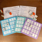 1pc Orchid American Mahjong Practice Board | Charleston Training Tray